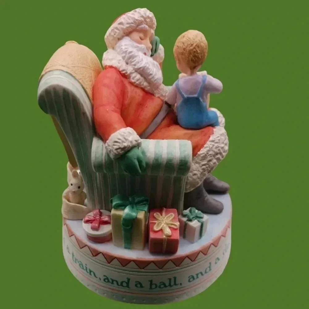 Hallmark spoonful vtg collectible holiday & season santa figurine 